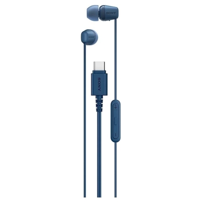 Sony Earbuds | IER‑EX15C | Wired | In-ear | Microphone | Blue
