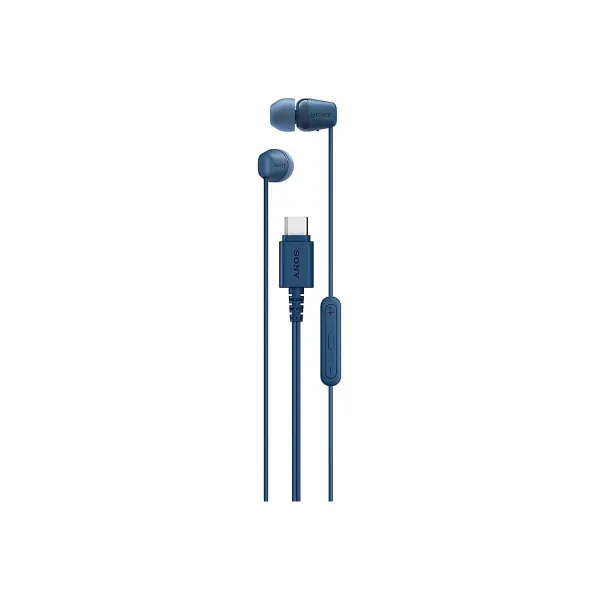 Sony Earbuds | IER‑EX15C | Wired | In-ear | Microphone | Blue