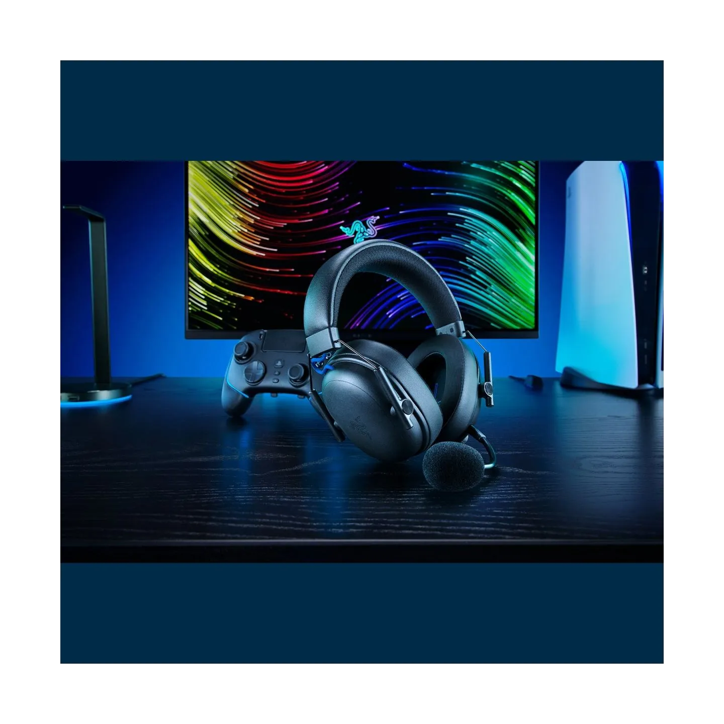 Razer | BlackShark V3 for PlayStation | Bluetooth | Over-Ear | Microphone | Black | Wireless