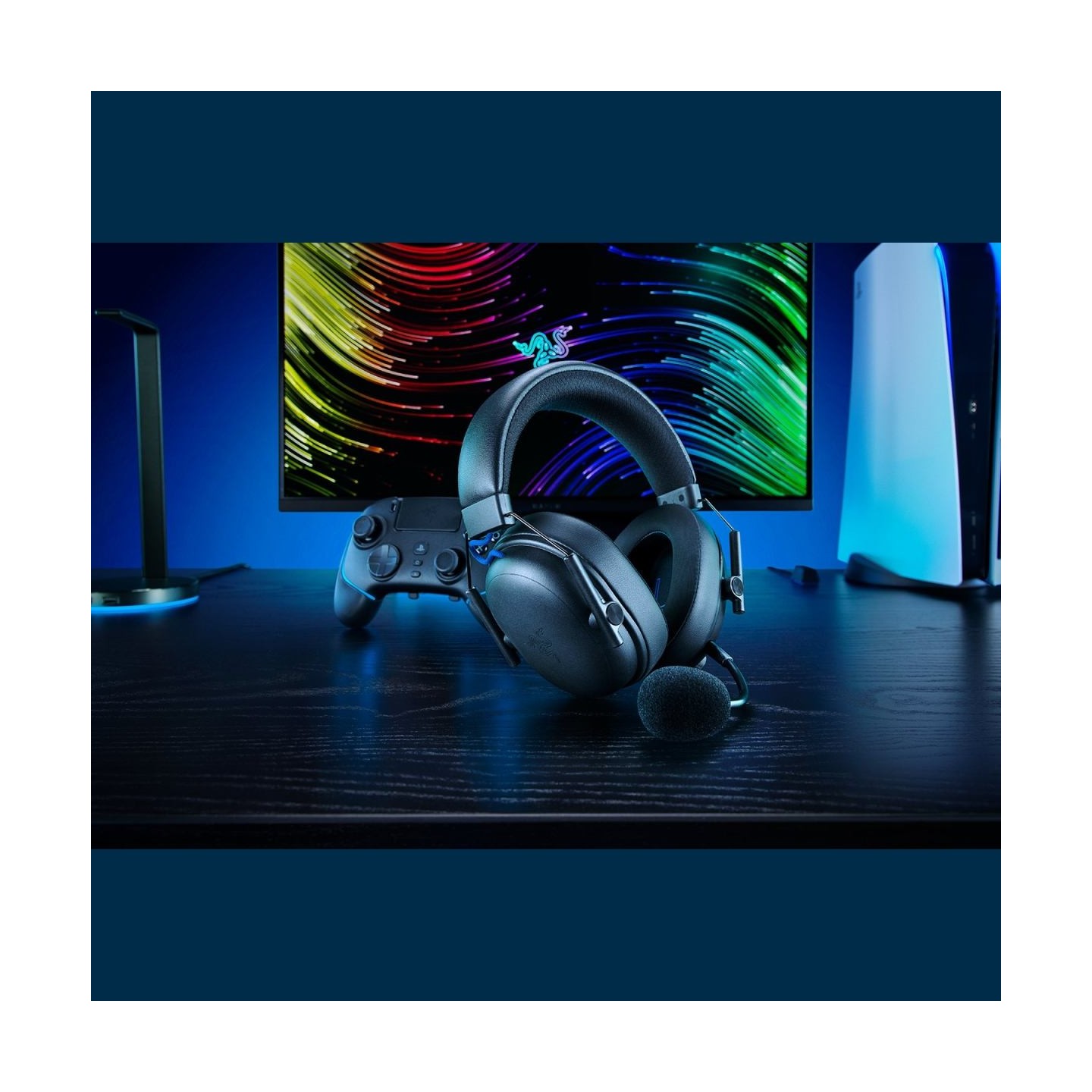 Razer Headset RZ04-05410300-R3G1 / BlackShark V3 Pro PS Black Black on Blue / RZ04-05410300-R3G1