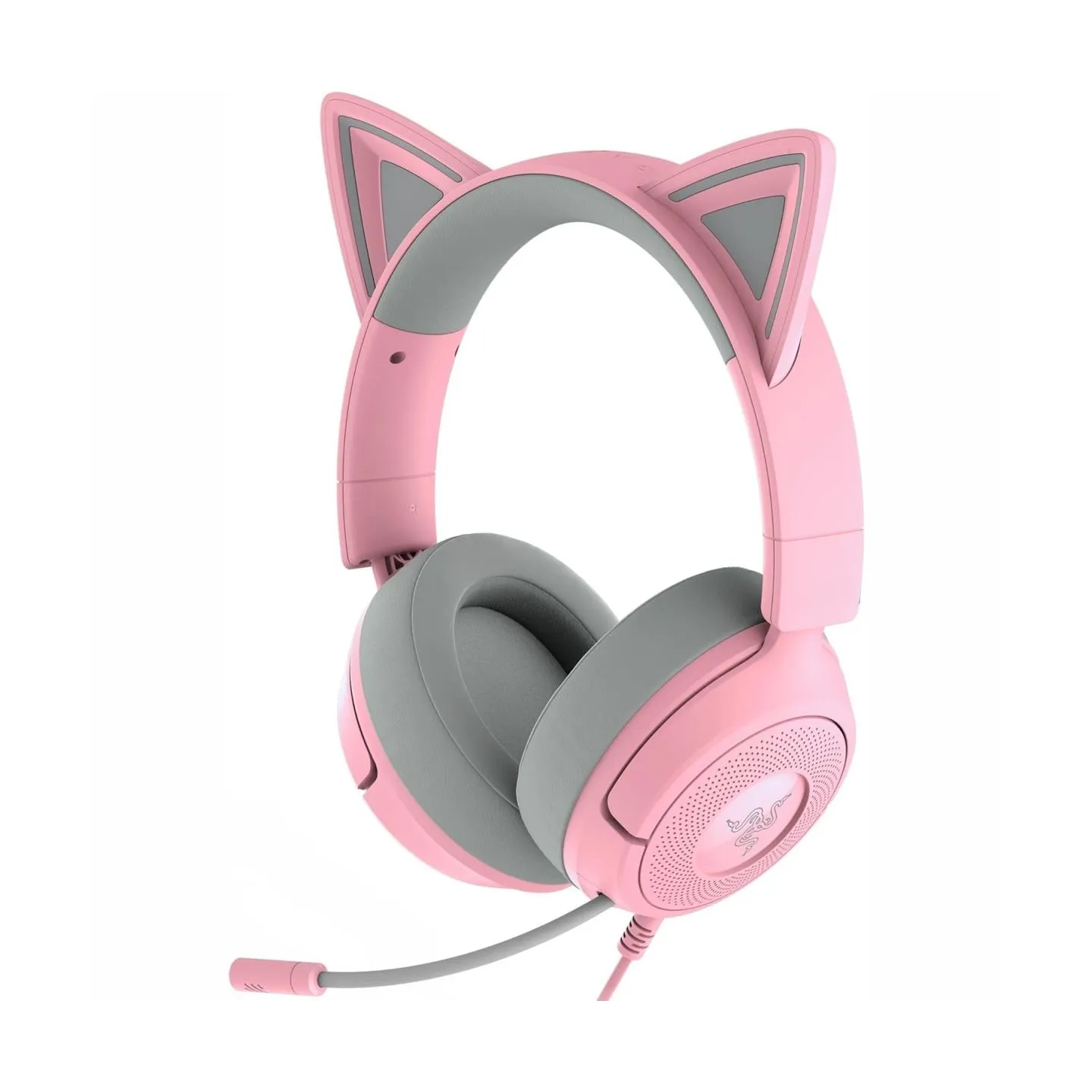 Razer Gaming Headset | Kraken Kitty V3 X | Wired | Over-Ear | Microphone | Quartz