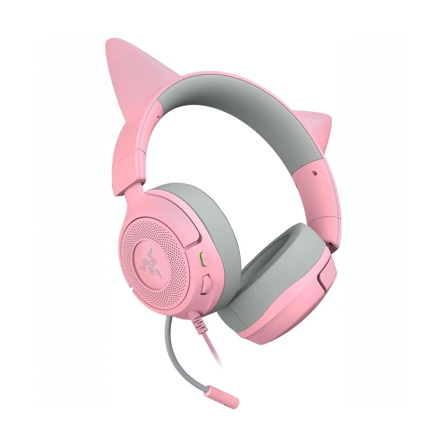 Razer Gaming Headset | Kraken Kitty V3 X | Wired | Over-Ear | Microphone | Quartz