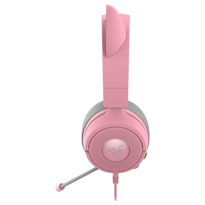 Razer Gaming Headset | Kraken Kitty V3 X | Wired | Over-Ear | Microphone | Quartz