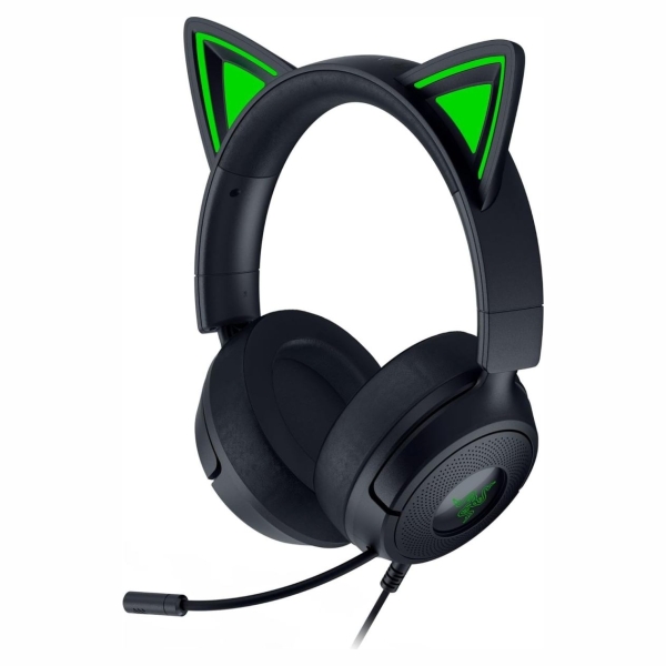 Razer Gaming Headset | Kraken Kitty V3 X | Wired | Over-Ear | Microphone | Black