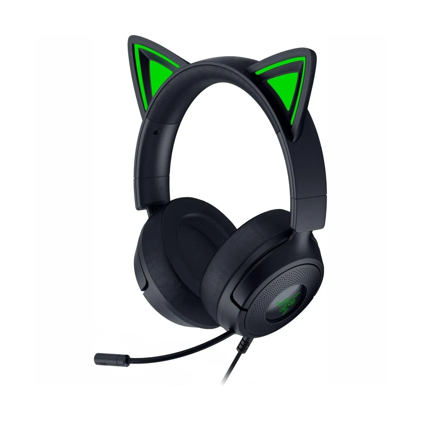 Razer Gaming Headset | Kraken Kitty V3 X | Wired | Over-Ear | Microphone | Black