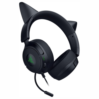 Razer Gaming Headset | Kraken Kitty V3 X | Wired | Over-Ear | Microphone | Black