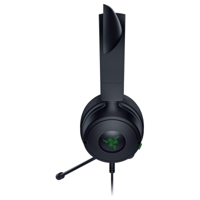 Razer Gaming Headset | Kraken Kitty V3 X | Wired | Over-Ear | Microphone | Black