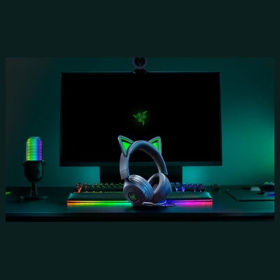 Razer Gaming Headset | Kraken Kitty V3 X | Wired | Over-Ear | Microphone | Black
