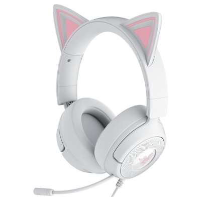 Razer Gaming Headset | Kraken Kitty V3 X | Wired | Over-Ear | Microphone | White