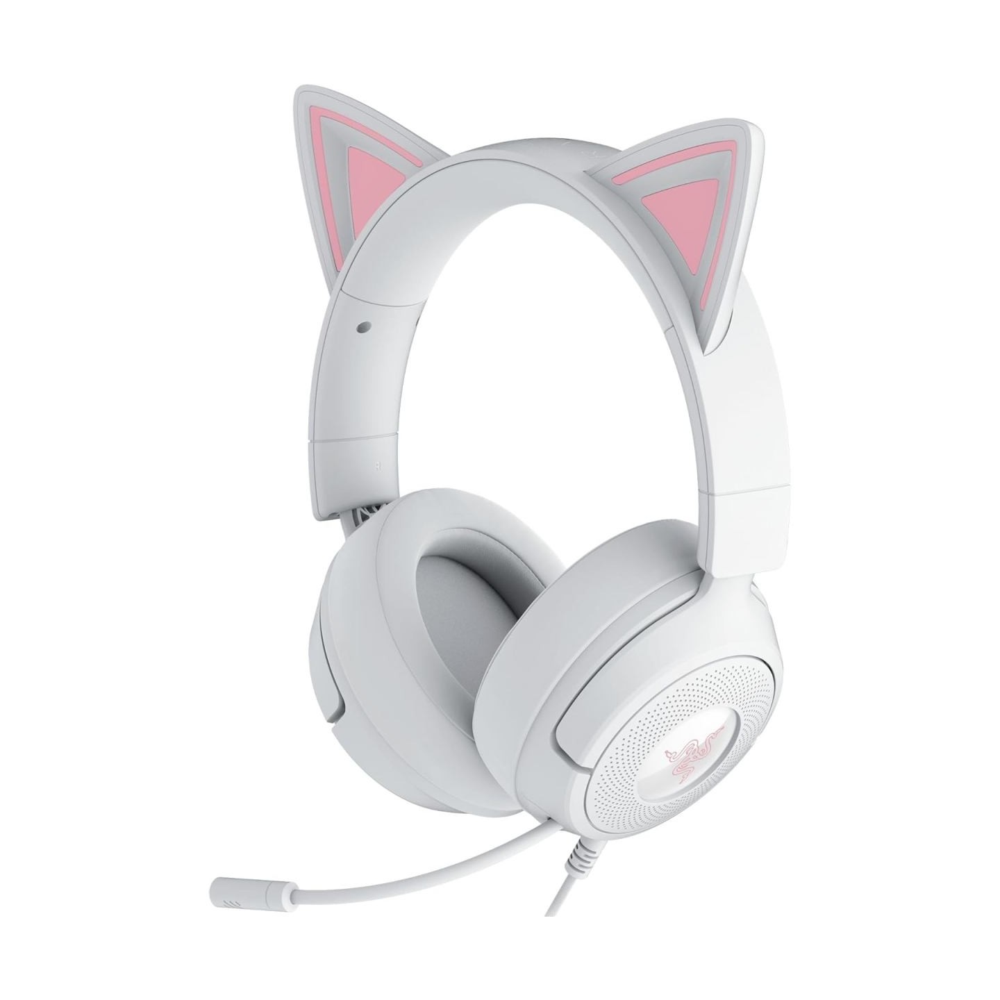 Razer Gaming Headset | Kraken Kitty V3 X | Wired | Over-Ear | Microphone | White