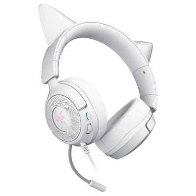 Razer Gaming Headset | Kraken Kitty V3 X | Wired | Over-Ear | Microphone | White