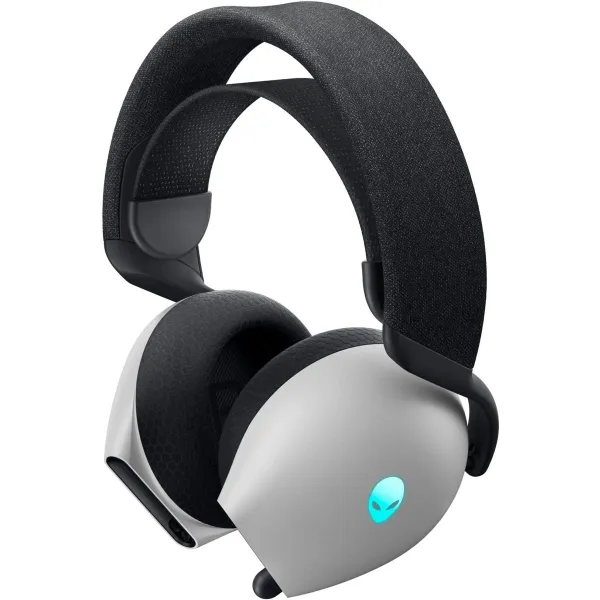 Dell Gaming Headset | Alienware Tri Mode AW725H | Bluetooth | Over-Ear | Microphone | Lunar Light | Noise canceling | Wireless