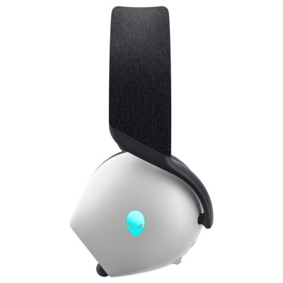 Dell Gaming Headset | Alienware Tri Mode AW725H | Bluetooth | Over-Ear | Microphone | Lunar Light | Noise canceling | Wireless