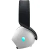 Dell Gaming Headset | Alienware Tri Mode AW725H | Bluetooth | Over-Ear | Microphone | Lunar Light | Noise canceling | Wireless