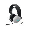 Dell Gaming Headset | Alienware Tri Mode AW725H | Bluetooth | Over-Ear | Microphone | Lunar Light | Noise canceling | Wireless