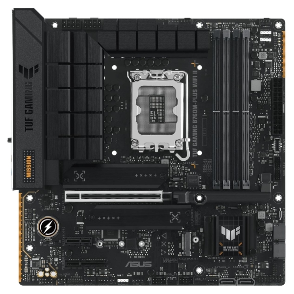Asus | Processor family Intel B760 | Processor socket 1 x LGA1700 Socket | 4 DIMM slots - DDR5, non-ECC, on-die ECC, unbuffered 