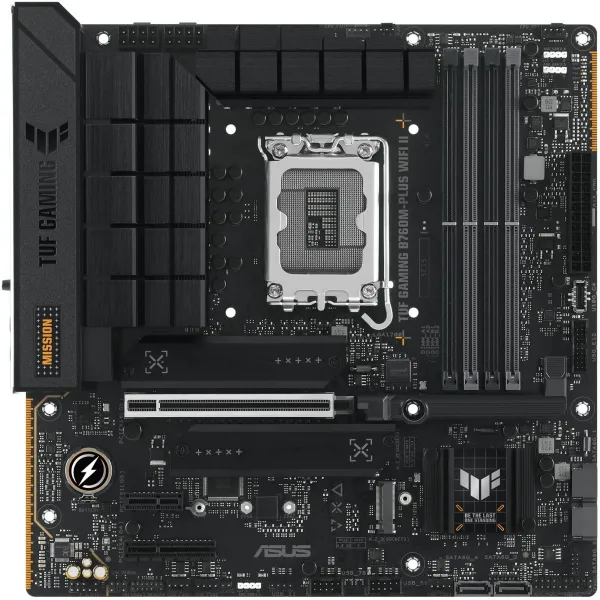 Asus | Processor family Intel B760 | Processor socket 1 x LGA1700 Socket | 4 DIMM slots - DDR5, non-ECC, on-die ECC, unbuffered 