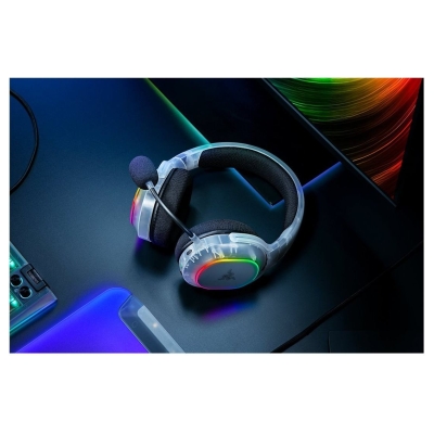Razer Multi-Platform Gaming Headset | Barracuda X Chroma | Bluetooth | Over-Ear | Microphone | Phantom White Edition | Wireless