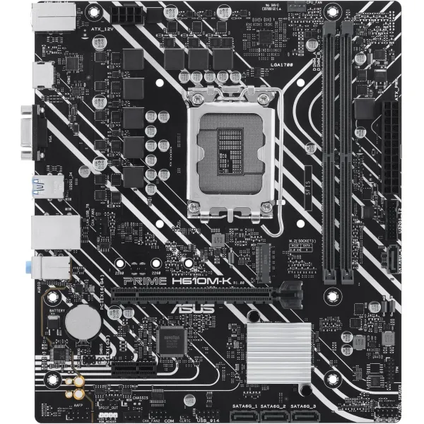 Asus Processor family Intel | Processor socket LGA1700 | DDR5 DIMM | Supported hard disk drive interfaces SATA, M.2 | Number of