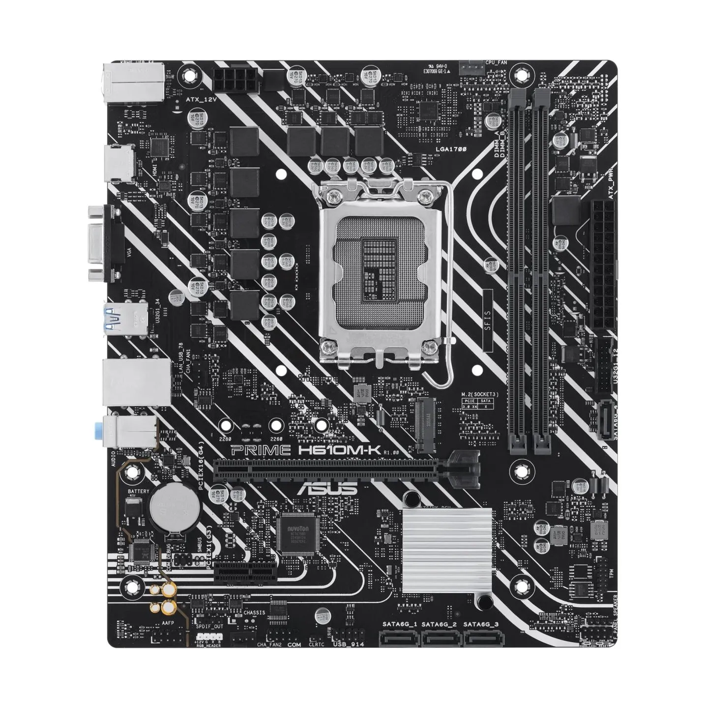 Asus Processor family Intel | Processor socket LGA1700 | DDR5 DIMM | Supported hard disk drive interfaces SATA, M.2 | Number of 