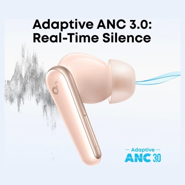 Anker Soundcore Earbuds with Dolby Audio | Liberty 5 | Bluetooth | In-Ear | Microphone | Pink | Noise canceling | Wireless