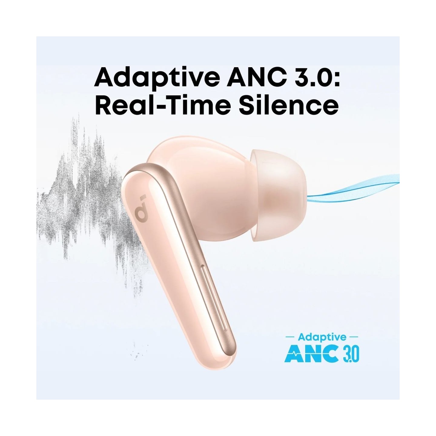 Anker Soundcore Earbuds with Dolby Audio | Liberty 5 | Bluetooth | In-Ear | Microphone | Pink | Noise canceling | Wireless