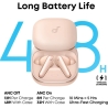 Anker Soundcore Earbuds with Dolby Audio | Liberty 5 | Bluetooth | In-Ear | Microphone | Pink | Noise canceling | Wireless