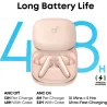 Anker Soundcore Earbuds with Dolby Audio | Liberty 5 | Bluetooth | In-Ear | Microphone | Pink | Noise canceling | Wireless