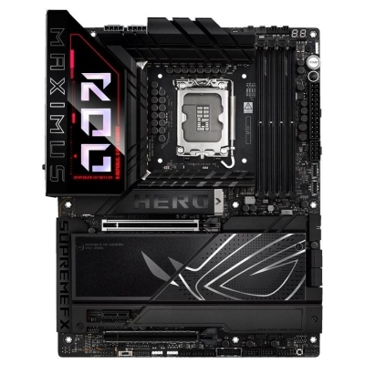 Asus ROG MAXIMUS Z890 HERO | Processor family Intel | Processor socket LGA1851 | DDR5 | Supported hard disk drive interfaces M.2
