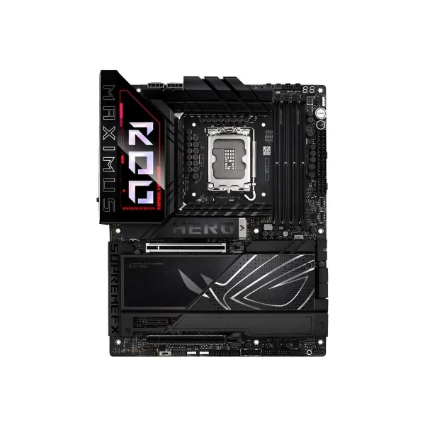 Asus ROG MAXIMUS Z890 HERO | Processor family Intel | Processor socket LGA1851 | DDR5 | Supported hard disk drive interfaces M.2