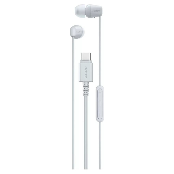 Sony Earbuds | IER‑EX15C | Wired | In-ear | Microphone | White
