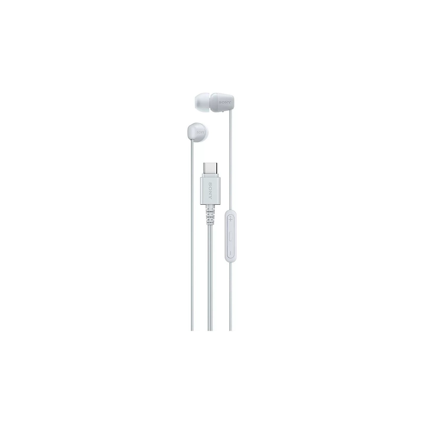Sony Earbuds | IER‑EX15C | Wired | In-ear | Microphone | White