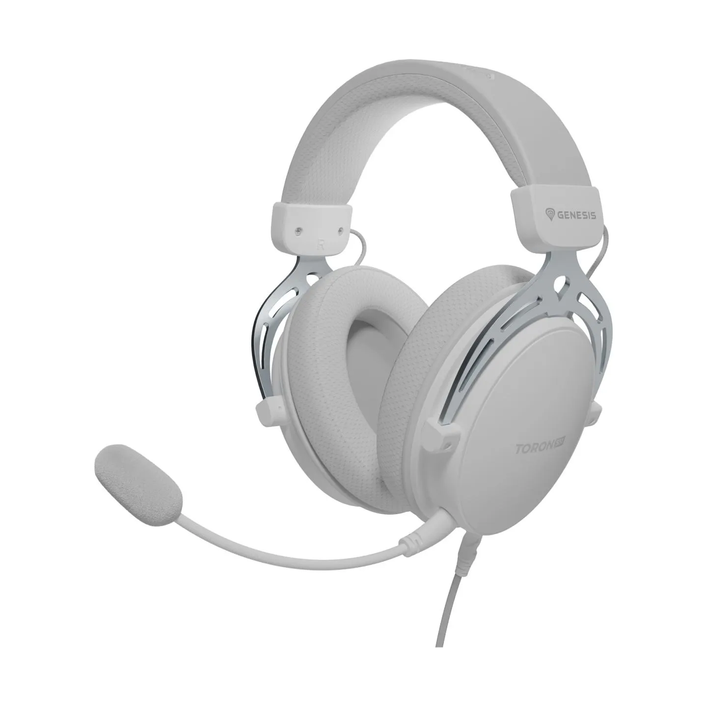 Genesis Gaming Headset | Toron 531 | Wired | Over-Ear | Microphone | White