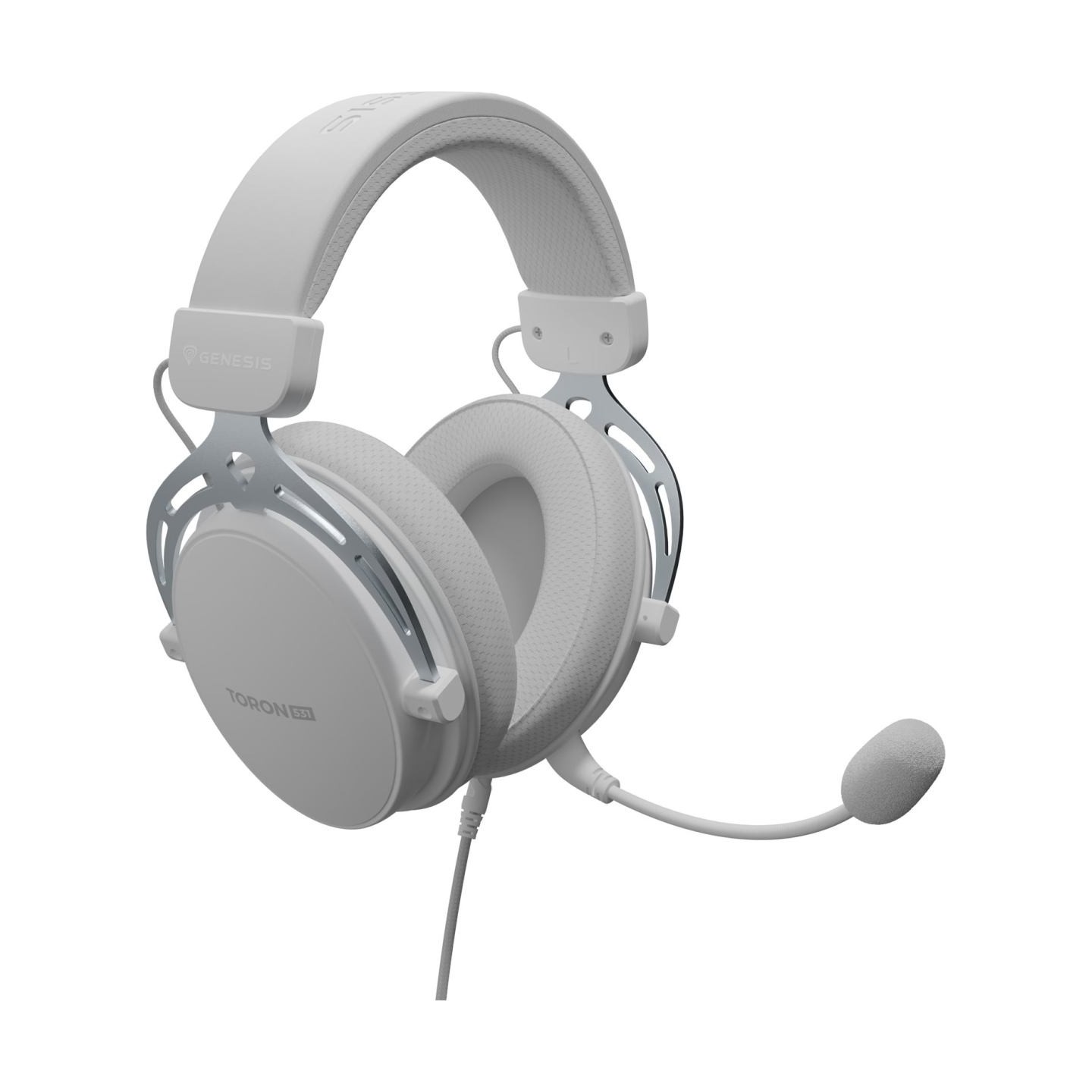 Genesis Gaming Headset | Toron 531 | Wired | Over-Ear | Microphone | White