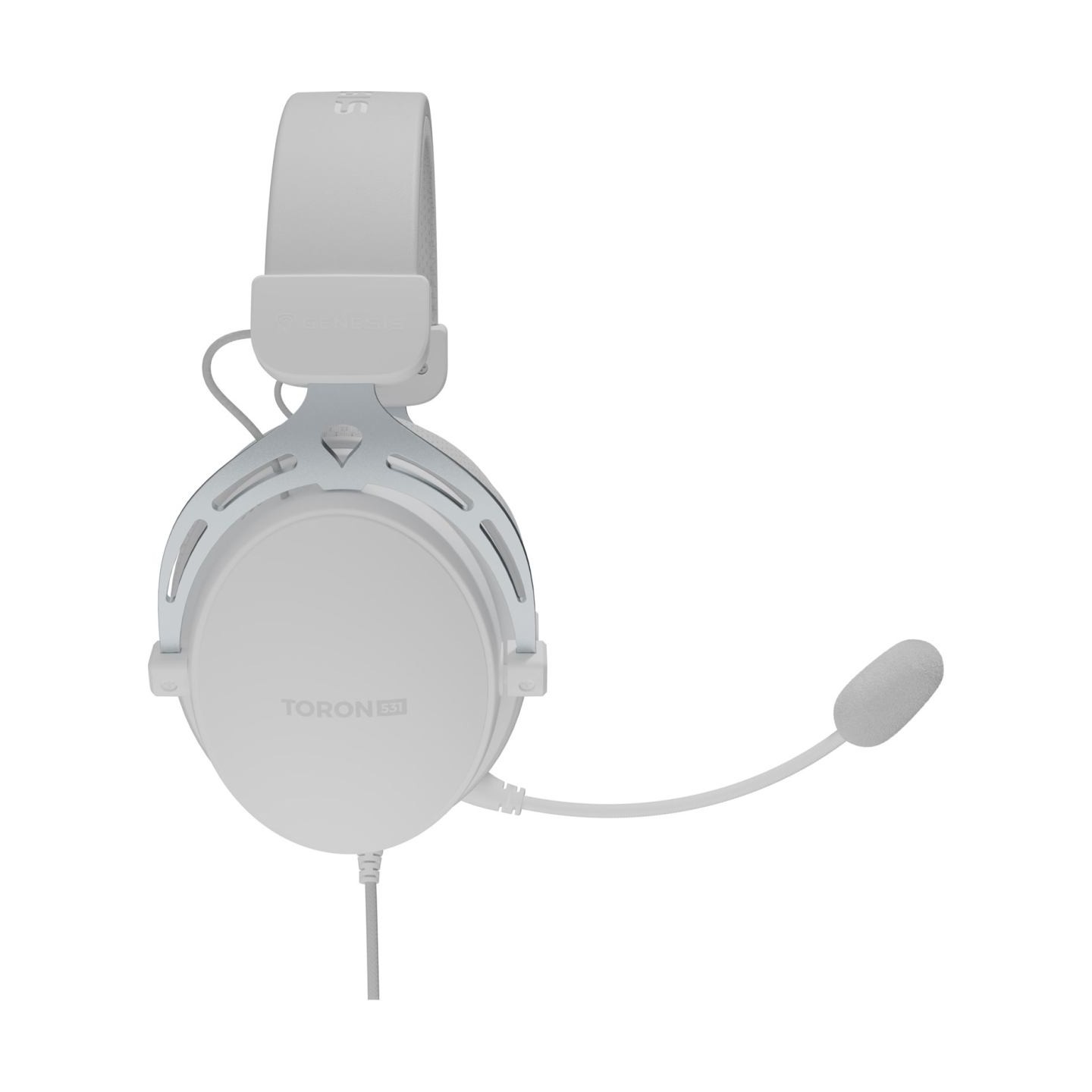 Genesis Gaming Headset | Toron 531 | Wired | Over-Ear | Microphone | White