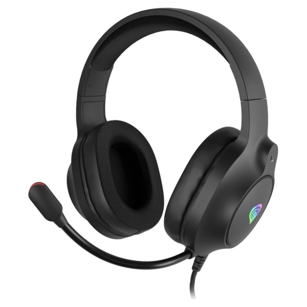 Genesis Gaming Headset | Neon 213 RGB | Wired | Over-Ear | Microphone | Black