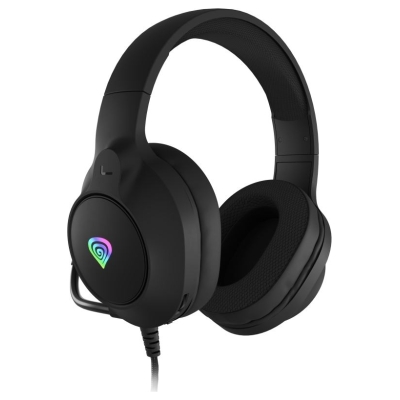 Genesis Gaming Headset | Neon 213 RGB | Wired | Over-Ear | Microphone | Black