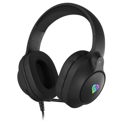 Genesis Gaming Headset | Neon 213 RGB | Wired | Over-Ear | Microphone | Black