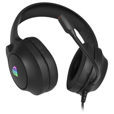 Genesis Gaming Headset | Neon 213 RGB | Wired | Over-Ear | Microphone | Black