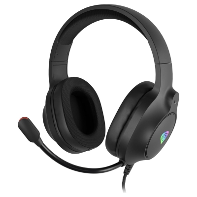 Genesis Gaming Headset | Neon 213 RGB | Wired | Over-Ear | Microphone | Black