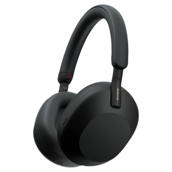 Sony Headphones | WH1000XM5SAB | Bluetooth | Over-Ear | Microphone | Black | Noise canceling | Wireless