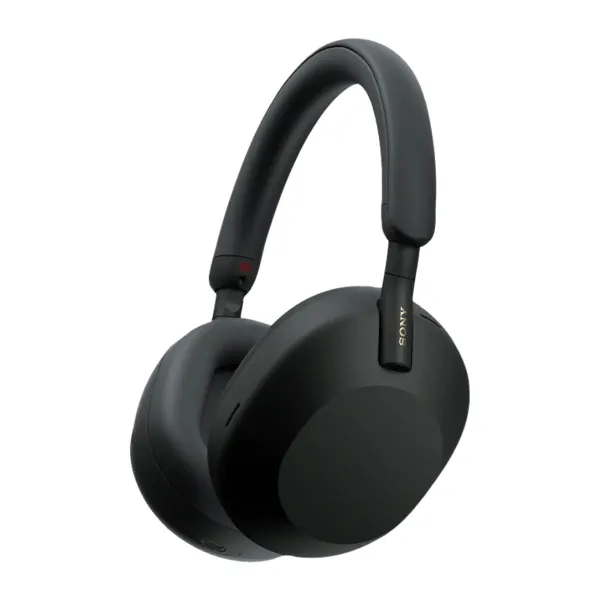 Sony Headphones | WH1000XM5SAB | Bluetooth | Over-Ear | Microphone | Black | Noise canceling | Wireless