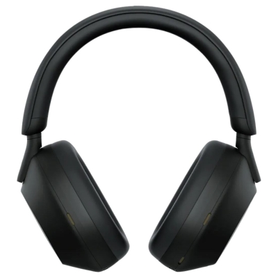 Sony Headphones | WH1000XM5SAB | Bluetooth | Over-Ear | Microphone | Black | Noise canceling | Wireless