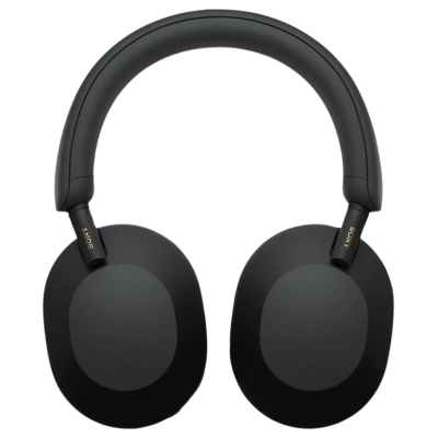 Sony Headphones | WH1000XM5SAB | Bluetooth | Over-Ear | Microphone | Black | Noise canceling | Wireless