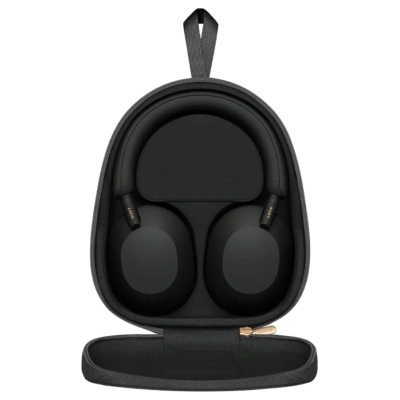 Sony Headphones | WH1000XM5SAB | Bluetooth | Over-Ear | Microphone | Black | Noise canceling | Wireless