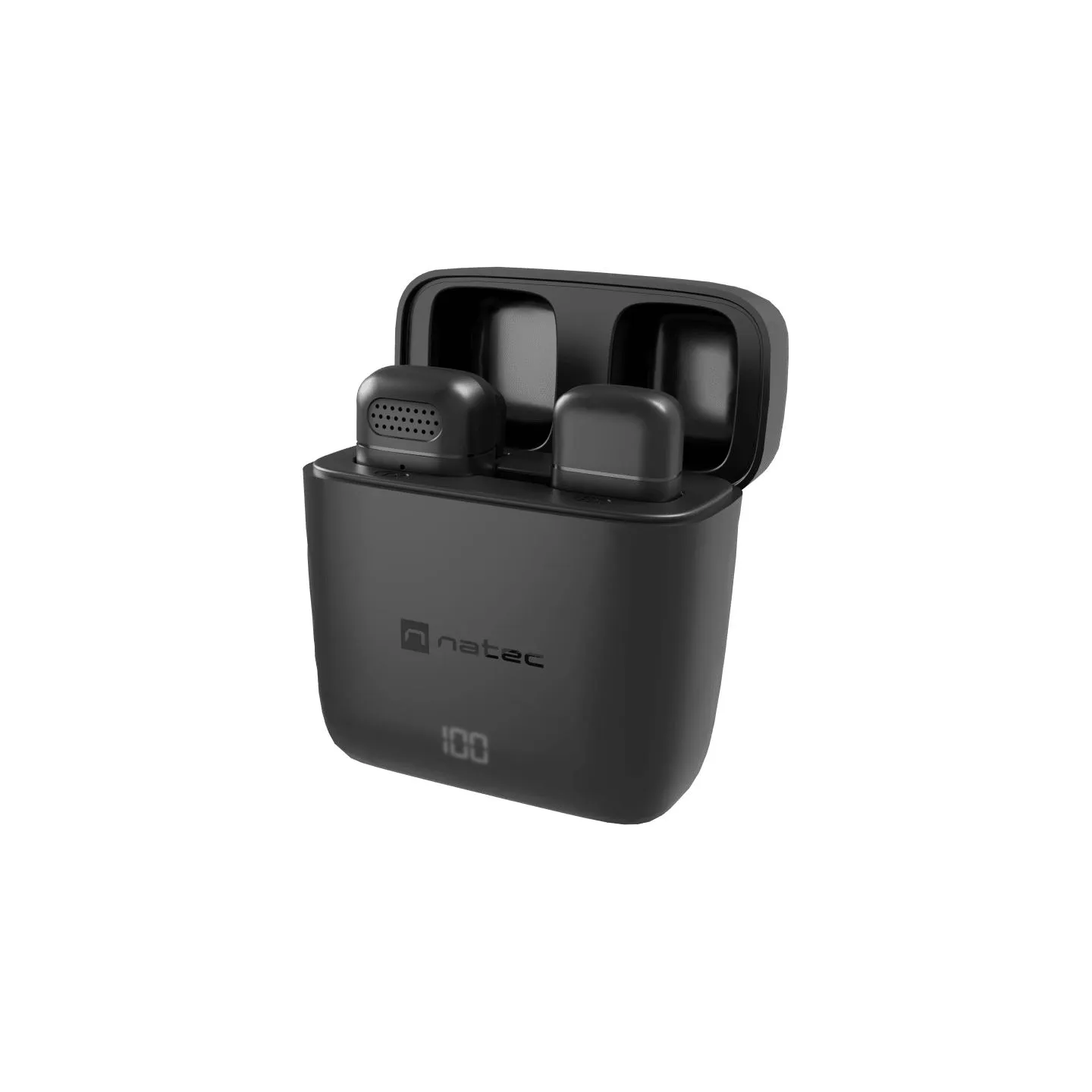 Natec Mobile microphone HOPPER lavalier wireless