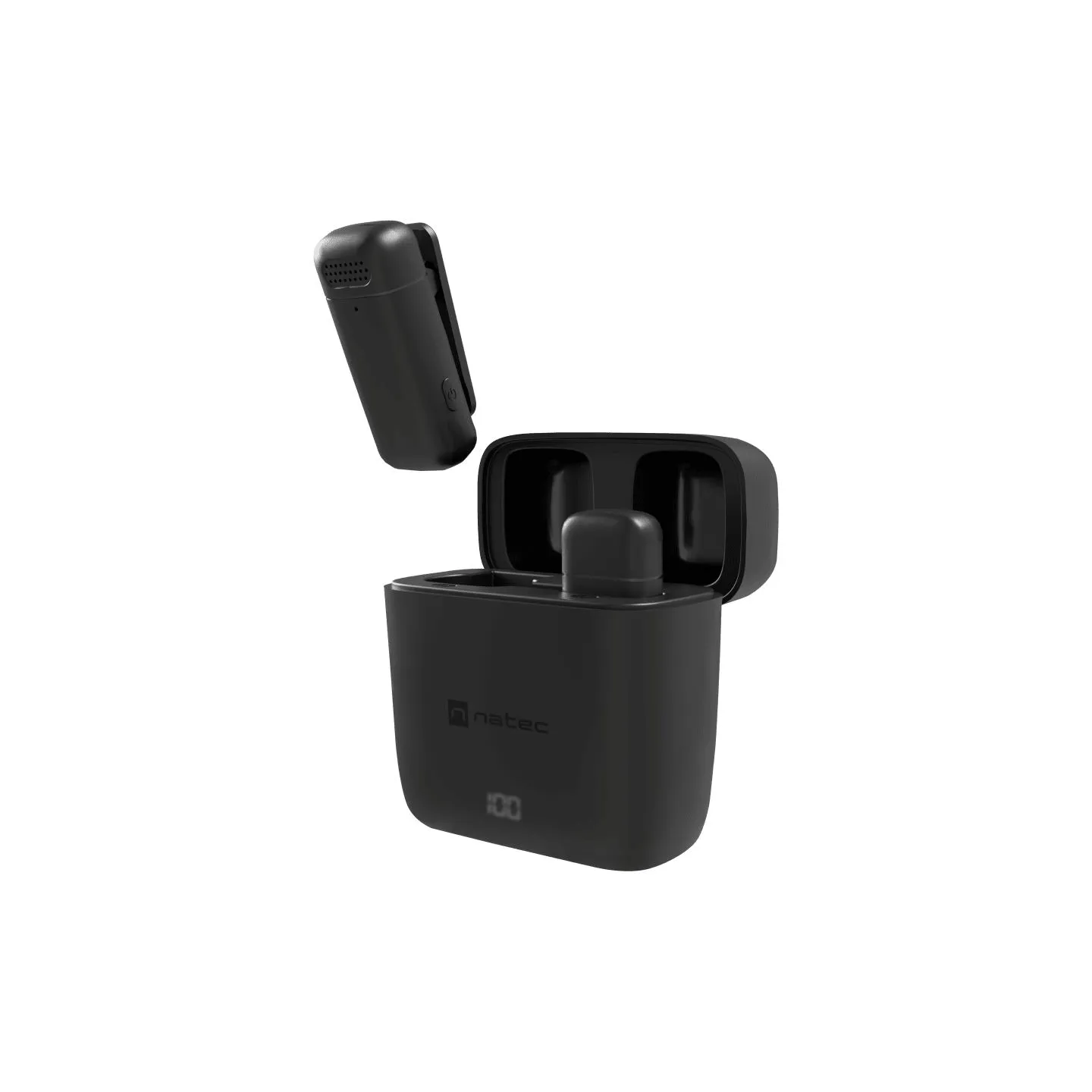 Natec Mobile microphone HOPPER lavalier wireless