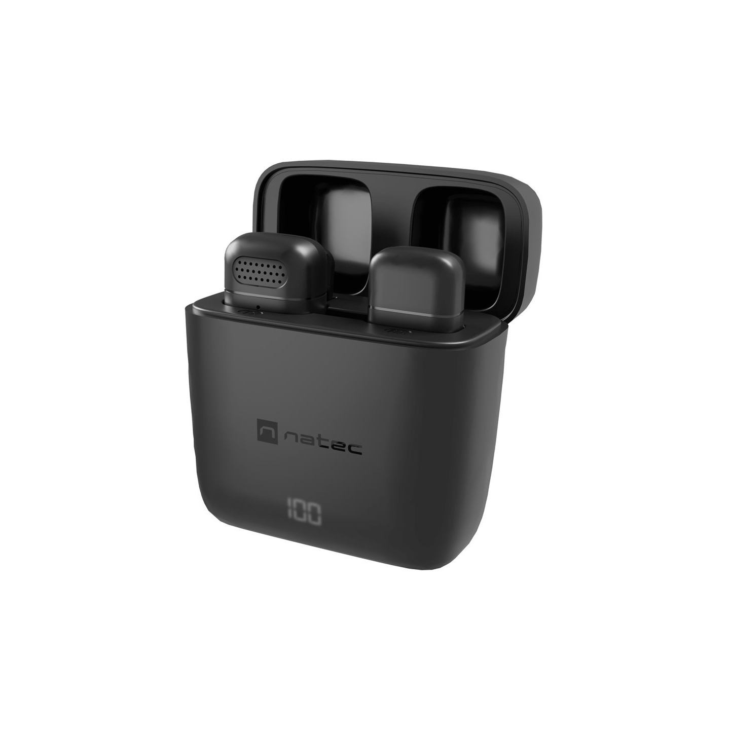 Natec Mobile microphone HOPPER lavalier wireless