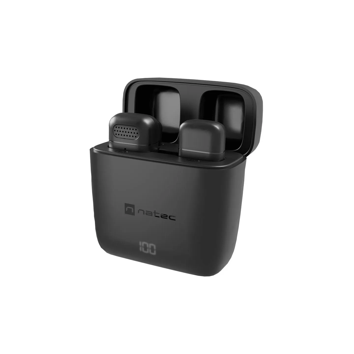 Natec Mobile microphone HOPPER lavalier wireless