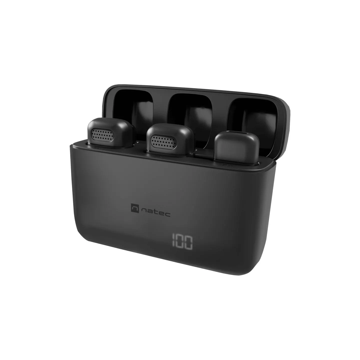 Natec Mobile microphone Lavalier wireless USB-C